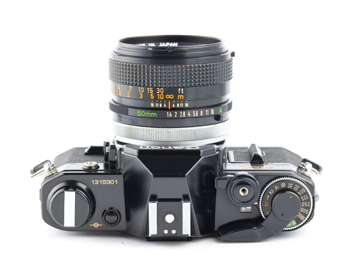 06976cmrk Canon AE-1 + FD 50mm F1.4 S.S.C. MF一眼レフ フイルムカメラ 標準レンズ_画像5