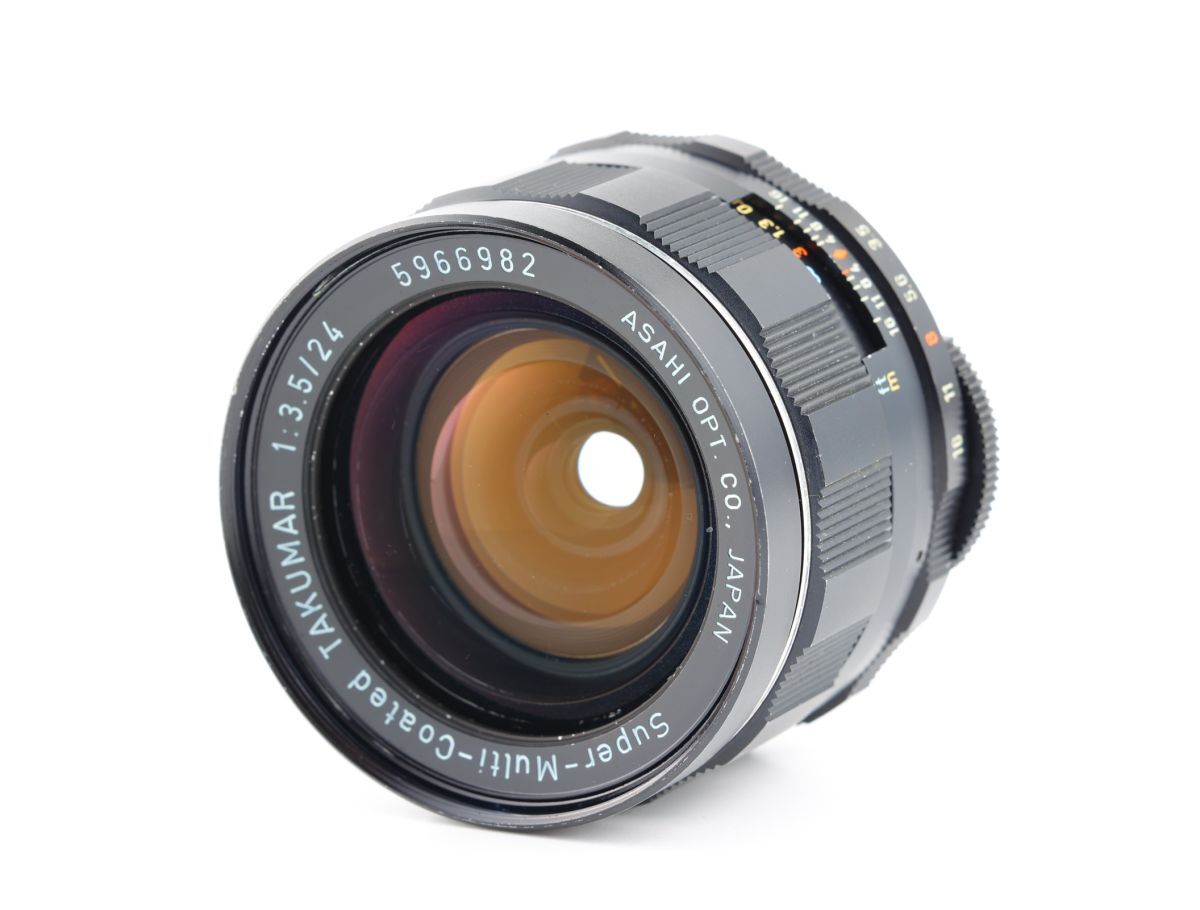 06982cmrk PENTAX Super-Multi-Coated Takumar 24mm F3.5 単焦点 広角レンズ M42マウント_画像8