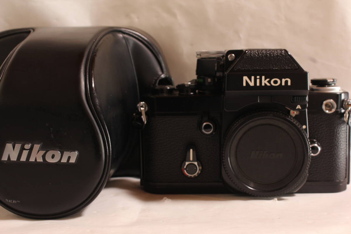 美品　NIKON　ニコン　F2フォトミックA　ブラック　ハードケース付_画像1