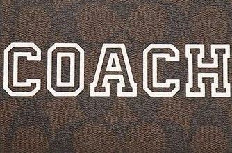 COACH　長財布　●ジップアラウンドウォレット・CB856(ブラウン・ホワイト)　●コーチ海外アウトレット・新品・未使用品♪