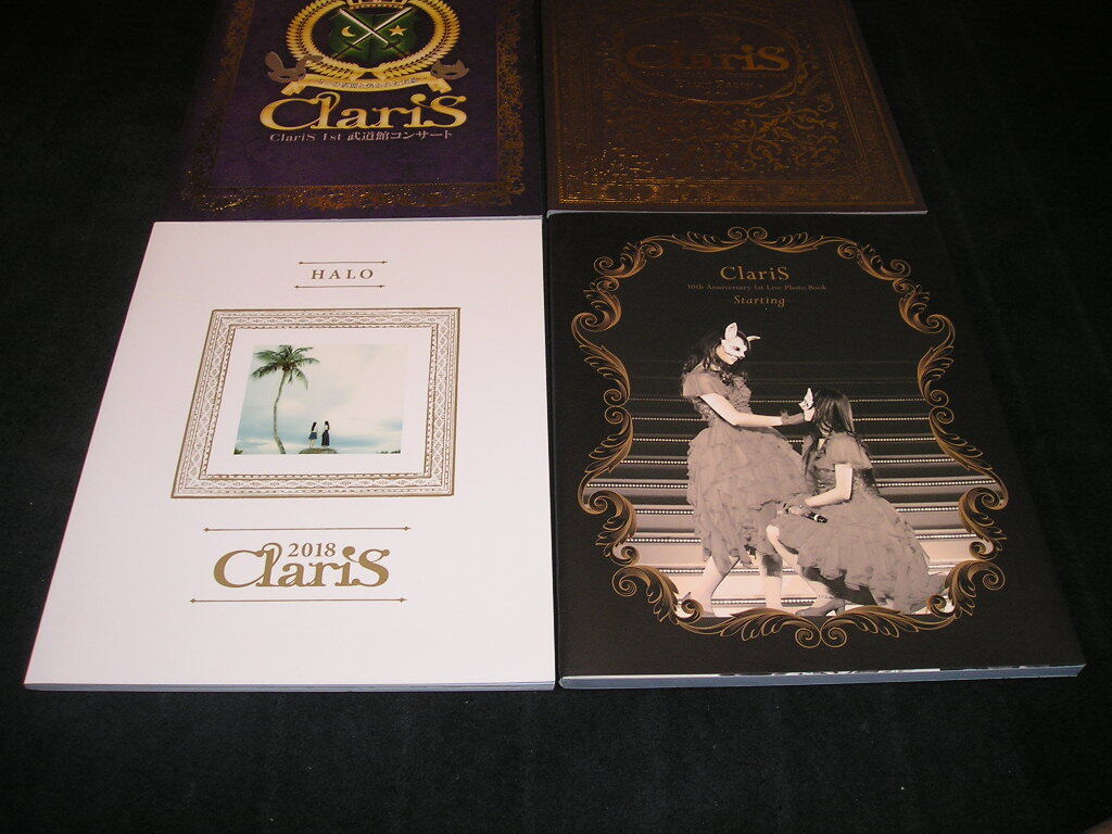 ClariS　パンフレット　フォトブック　4冊セット　1st HALL 武道館 HALO CONCERT TOUR PHOTO BOOK 写真集 クラリス_画像3