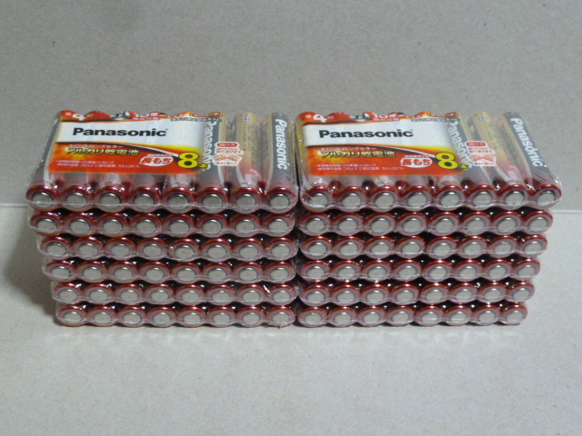 (11) Panasonic щелочные батарейки одиночный 4 форма 96шт.