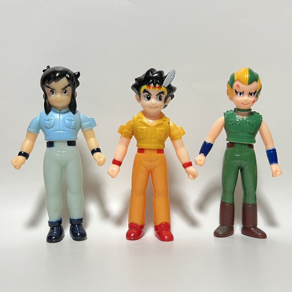 貴重 日本未発売 ダッシュ!四駆郎 ソフビ 3体セット コロコロ 貴重 日本未発売 ダッシュ!四駆郎 ソフビ 3体セット コロコロ