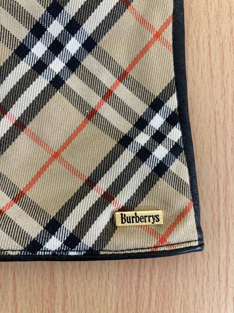 Burberrys バーバリー　革手袋 ノバチェック　グローブ ブラック_画像2