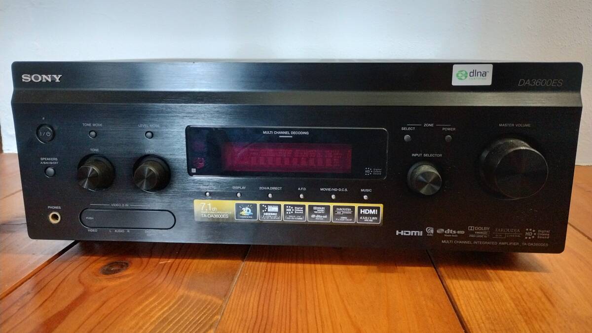 SONY TA-DA3600ES multi channel Integrate amplifier original box have 