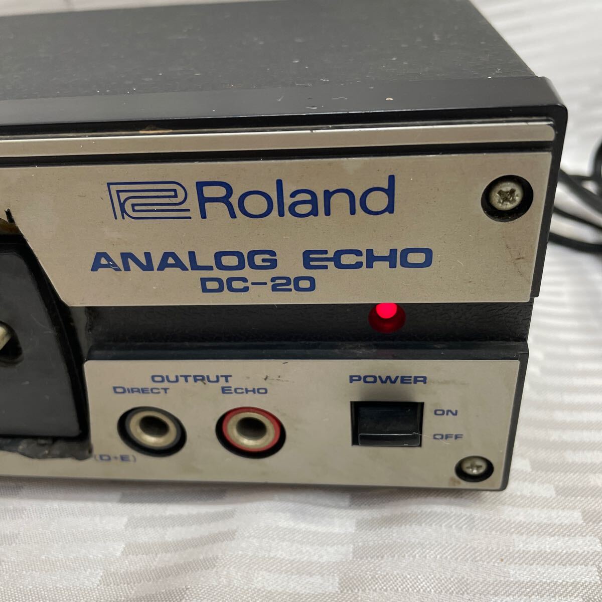 06980 Roland Roland ANALOG ECHO DC-20 electrification only operation not yet verification junk 