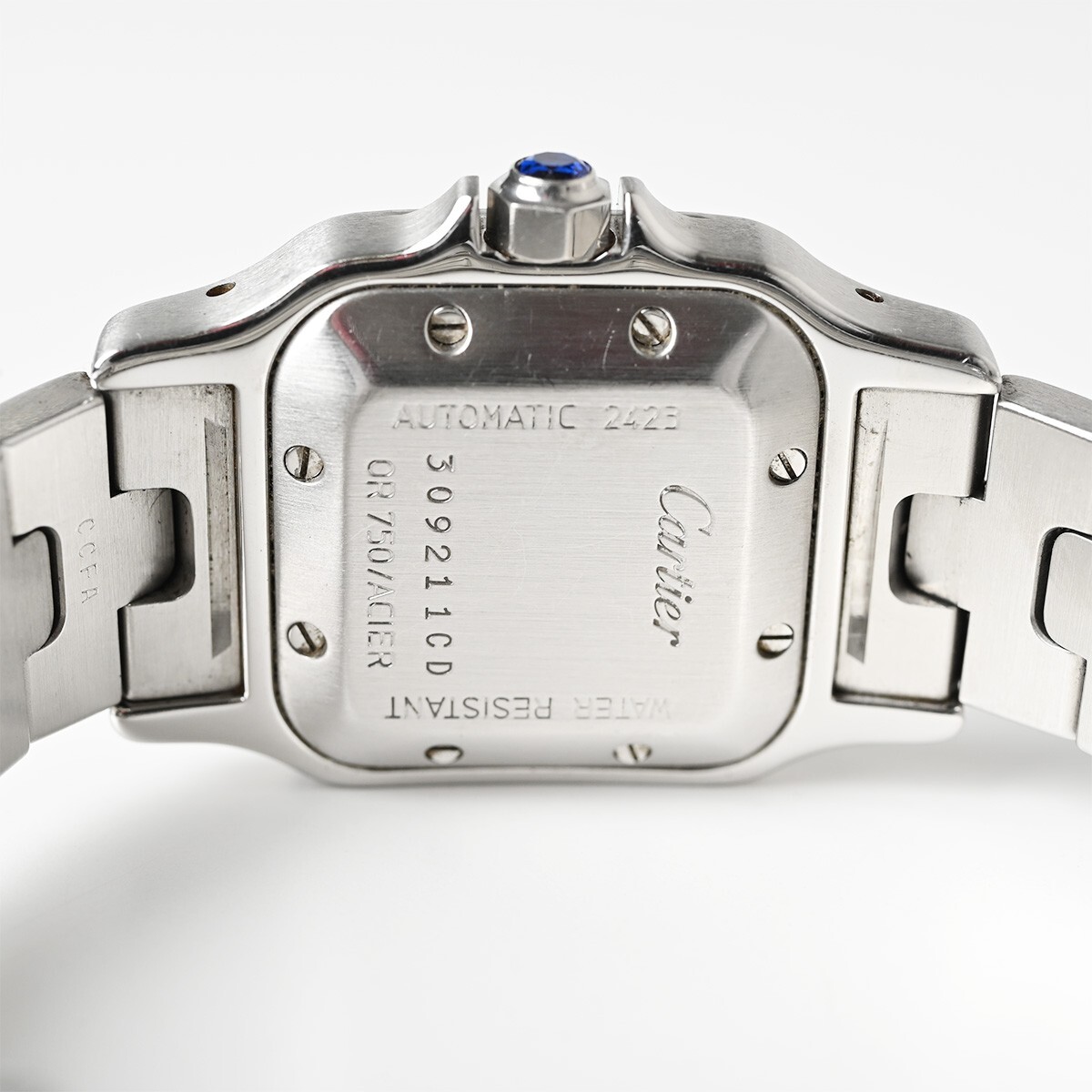 [ genuine article / operation goods ] Cartier sun tosgarubeSM 20 anniversary commemoration model K18YG SS combination self-winding watch 2423 CARTIER wristwatch lady's / woman 