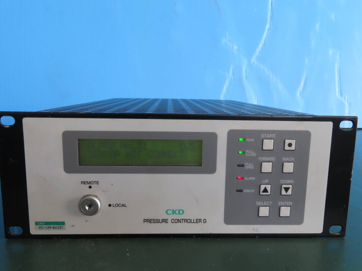  圧力コントローラ CKD VALVE CONTROLLER VEC-CA9-X0304 通電確認済みの画像1