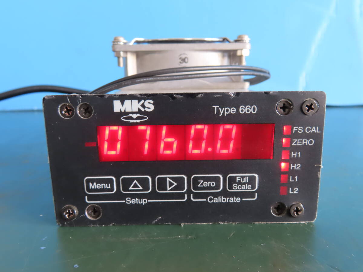電源（バラトロンコントローラー）MKS TYPE 660 通電確認済み（170)_画像2