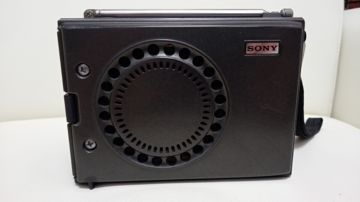 SONY ICF-7800 FM/AM/3BAND receiver radio folding compact Sony antique antique secondhand goods 