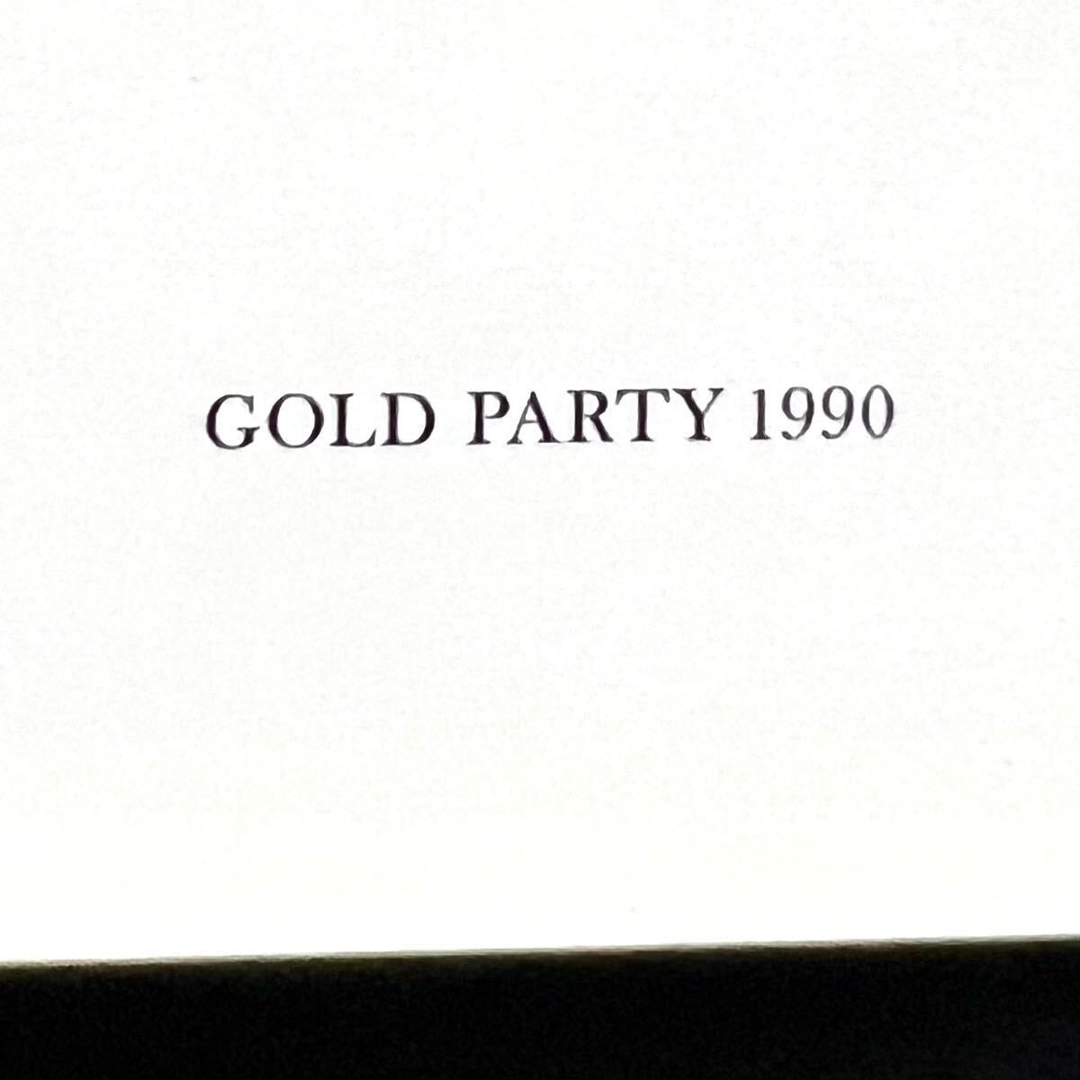 1990/10/25 Stussy [ Stussy ] GOLD PARTY Long Tee [ Gold party long T] Vintage 90S old Old Vintage 