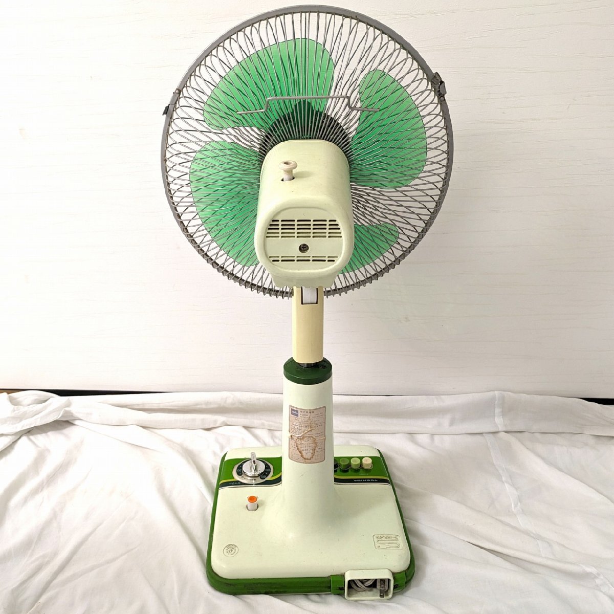 TOSHIBA(東芝)・扇風機・F-220G・レトロ家電・No.240425-37・梱包サイズ160_画像5