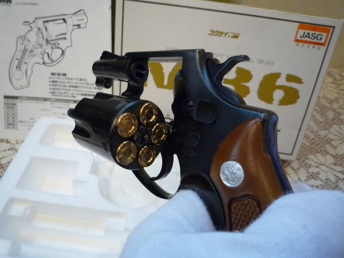  Kokusai S&W M36 chief специальный super HW 2 дюймовый револьвер новый цилиндр модель оружия магнит реакция не departure огонь б/у прекрасный товар 