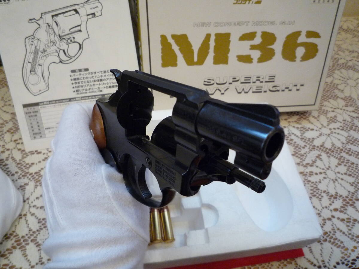  Kokusai S&W M36 chief специальный super HW 2 дюймовый револьвер новый цилиндр модель оружия магнит реакция не departure огонь б/у прекрасный товар 