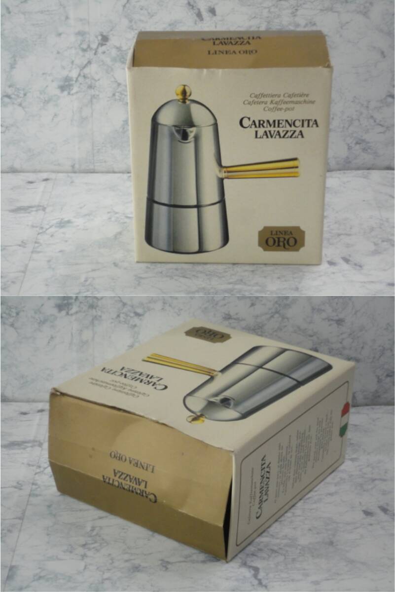 CARMENCITA LAVAZZA カルメンシータ ラバッツァ コーヒーポット【中古】YN5054SAI【送料無料／匿名配送】の画像10