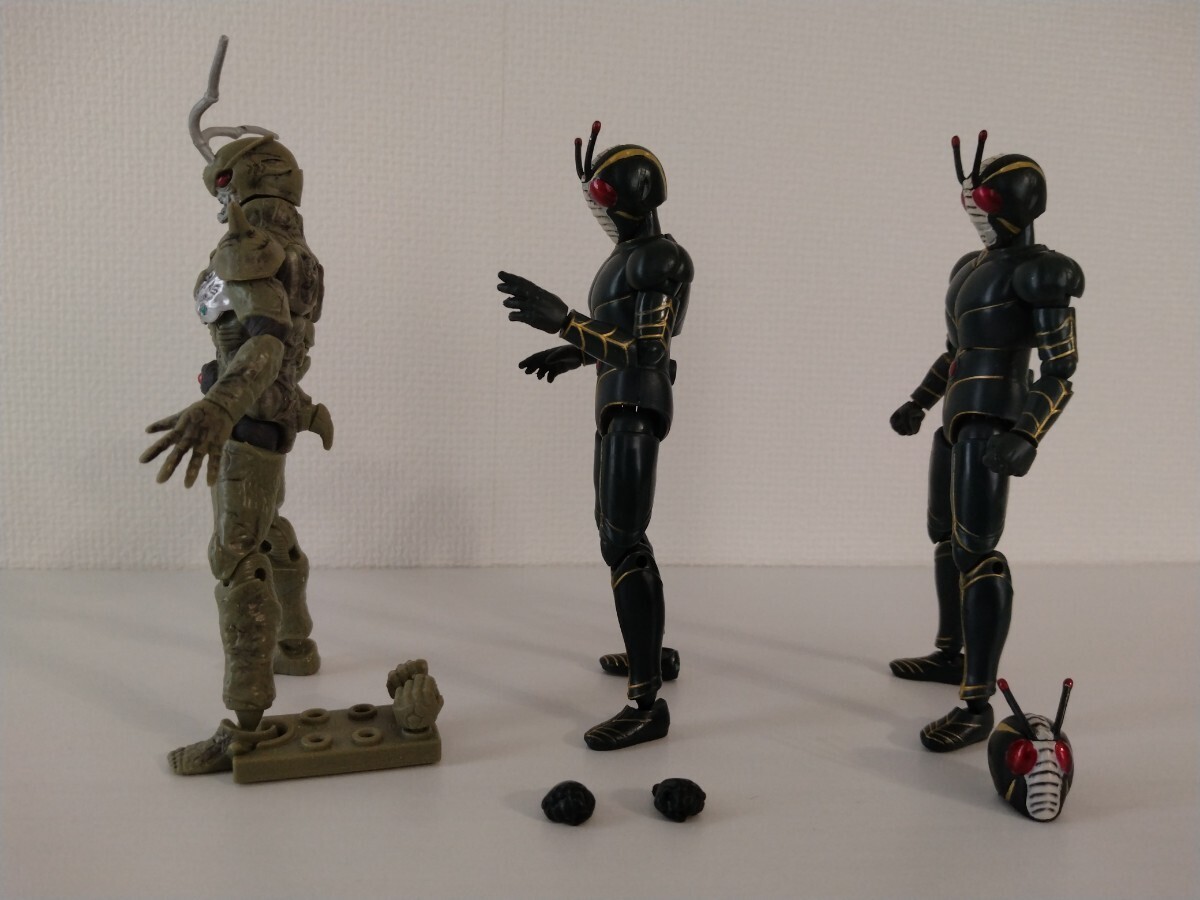 SHODO 仮面ライダー ZO クラッシャーオープンVer. ドラス 追加塗装 ジャンク_画像4