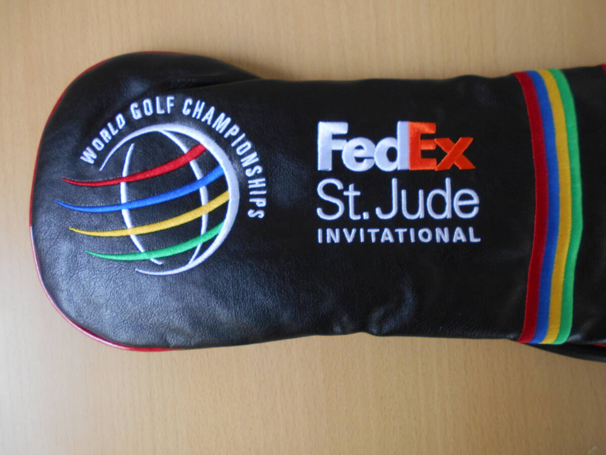 ■PGA TOUR　WGC　FedEx　St.Jude招待　ドライバー用　ブラック　新品■_画像3