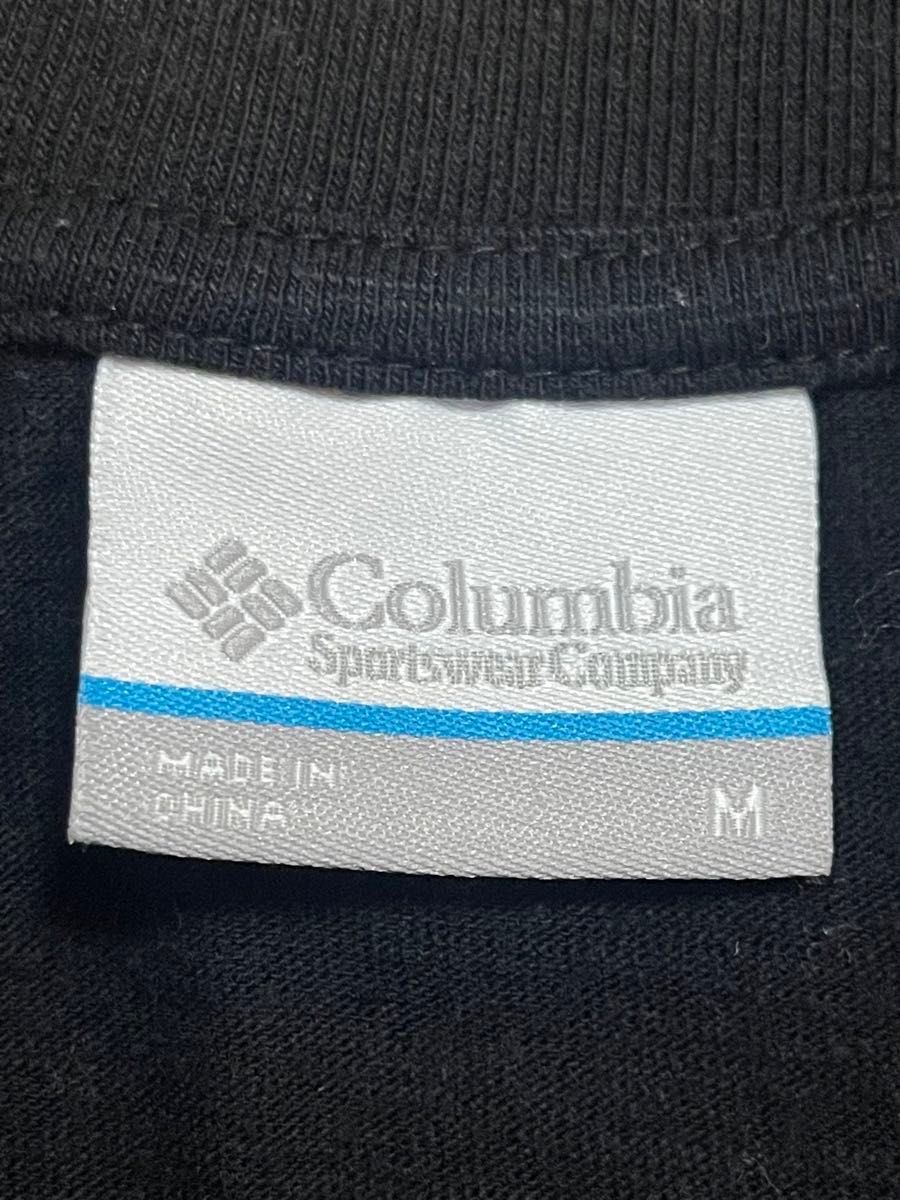Columbia Tシャツ　(黒)