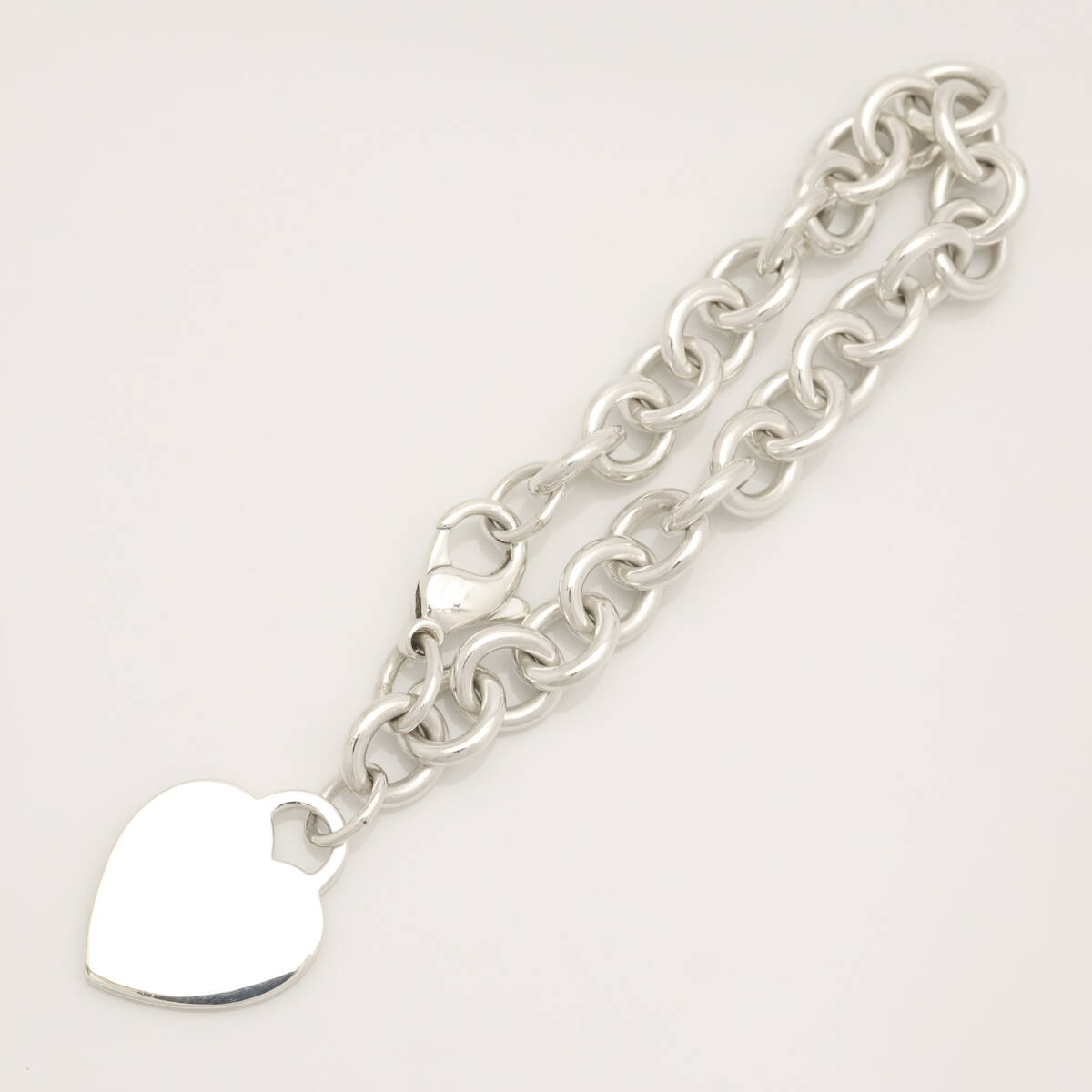 [ beautiful goods ] Tiffany TIFFANY&Co. Heart tag chain bracele AG925