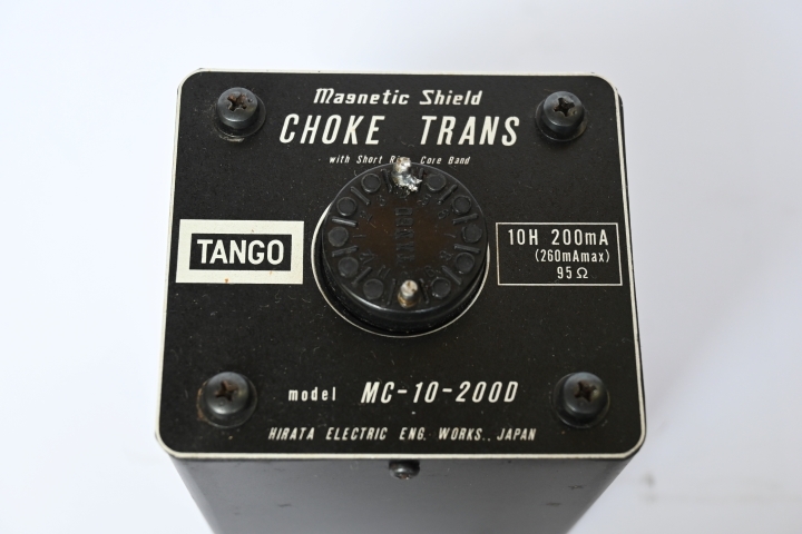 旧タンゴ（平田電機）TANGO製　角型チョークトランスMC-10-200D中古品_画像3