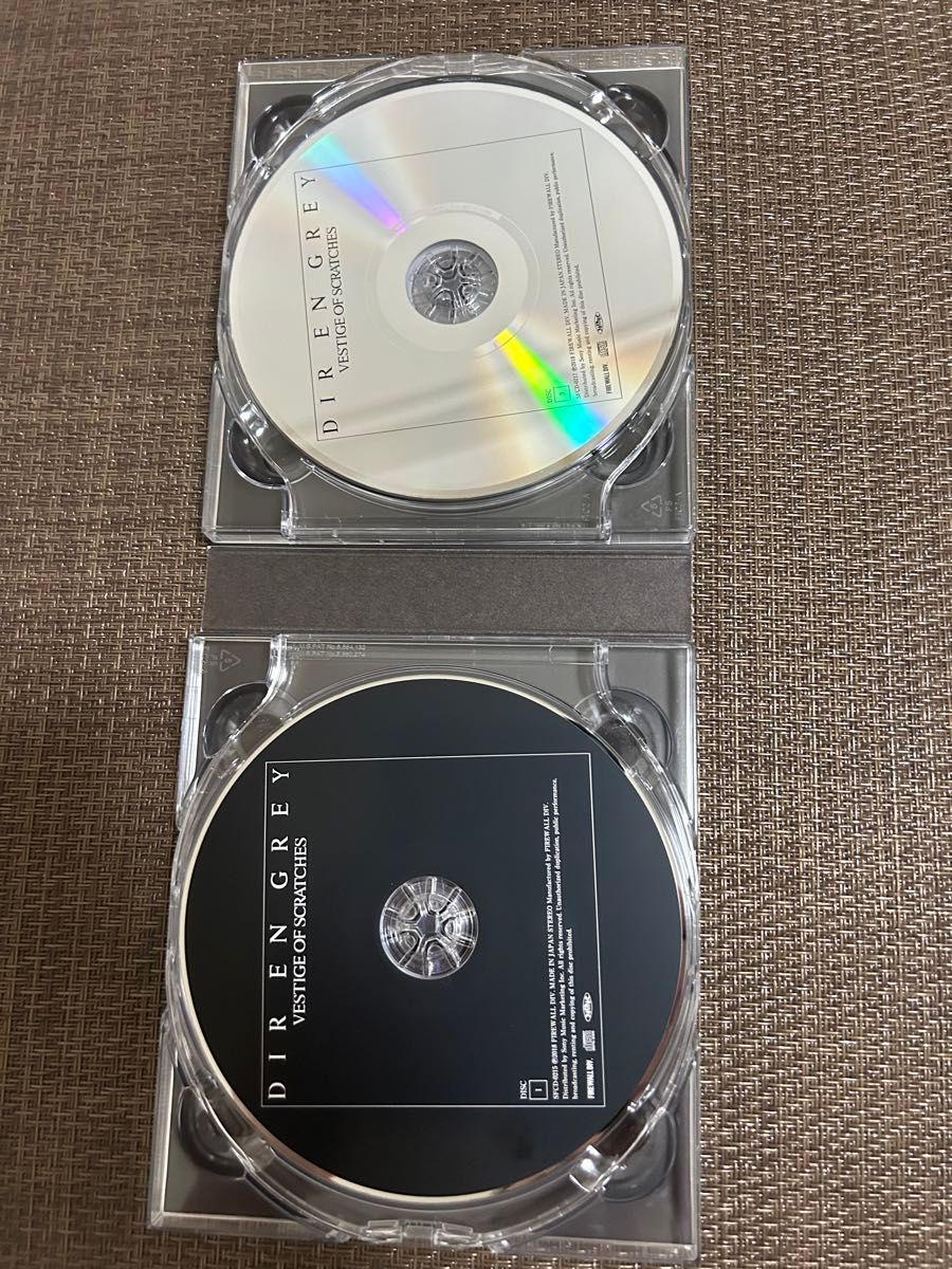 VESTIGE OF SCRATCHES(初回生産限定盤)(DVD付) CD