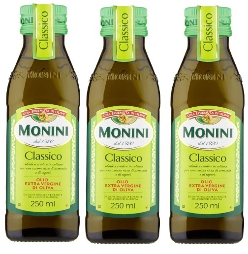 【送料込み】モニーニ エキストラ バージン オリーブオイル クラシコ 250ml × 3本 イタリア産の画像1