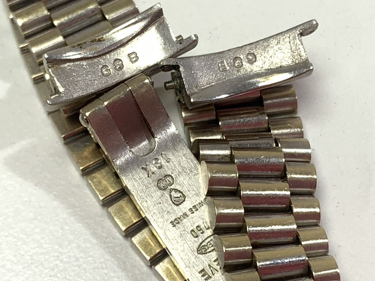 【稼働】 ROLEX ロレックス レディース 腕時計 69179 R番台 デイトジャスト 750 K18WG 金無垢 10Pダイヤモンド 自動巻き アフターダイヤ KD