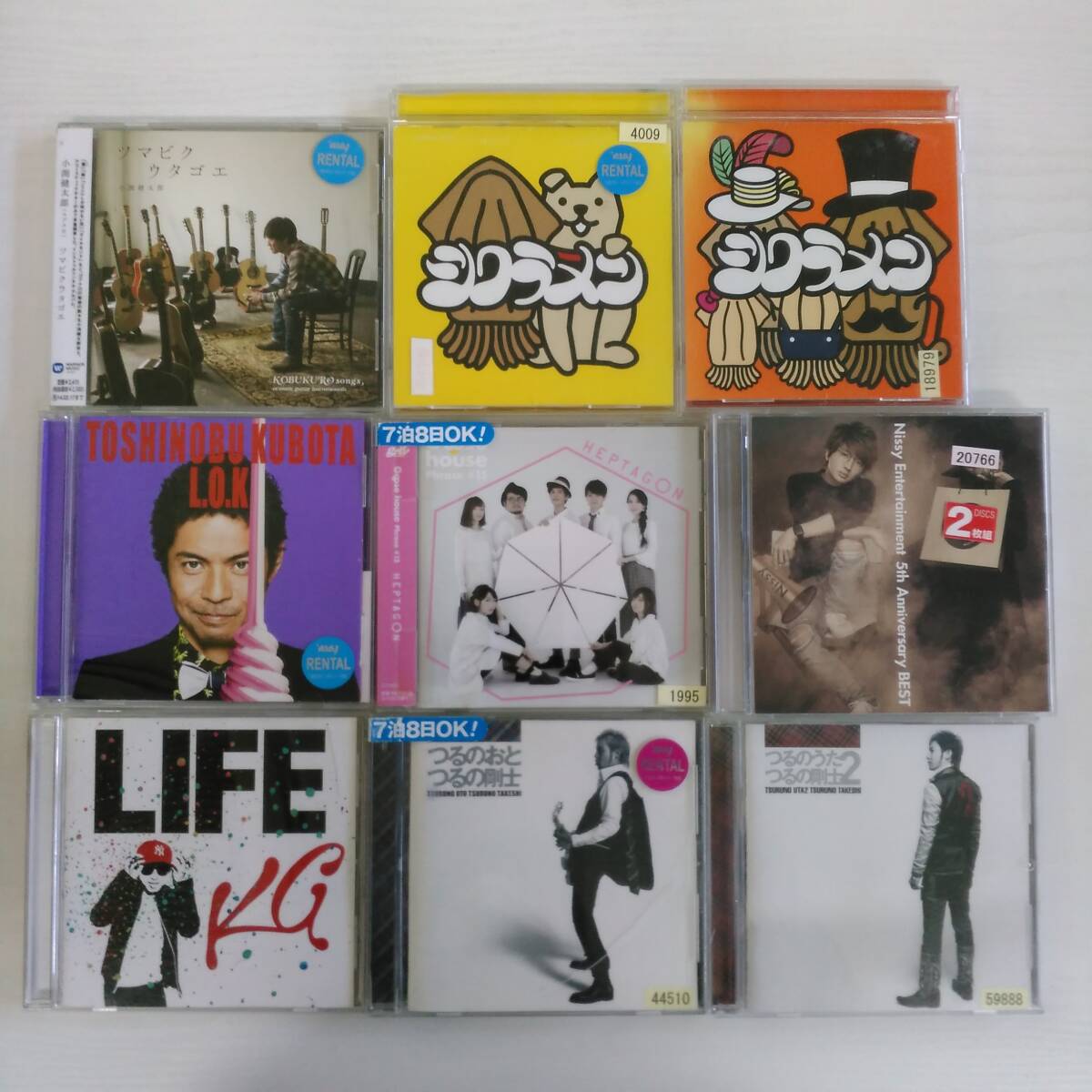 CDアルバム101枚☆ひと箱全部 J-POP男性 まとめセット☆（Mr.Children・AAA・ウルフルズ・つるの剛士・ケツメイシ・クリスハート 他）_画像6