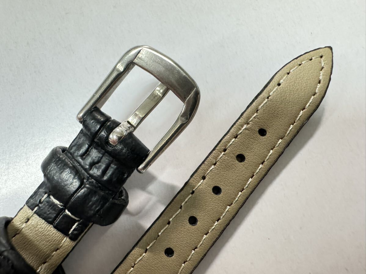 定形外送料120円～　12mm ベルト　腕時計　レザーベルト　 革ベルト　watch leather bracelet 型押し　5_画像8