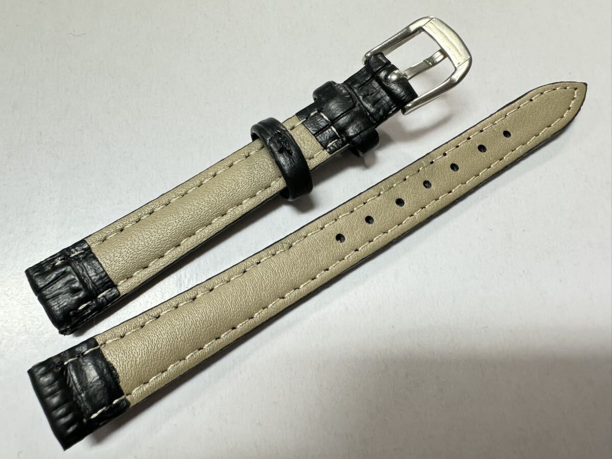 定形外送料120円～　12mm ベルト　腕時計　レザーベルト　 革ベルト　watch leather bracelet 型押し　5_画像7