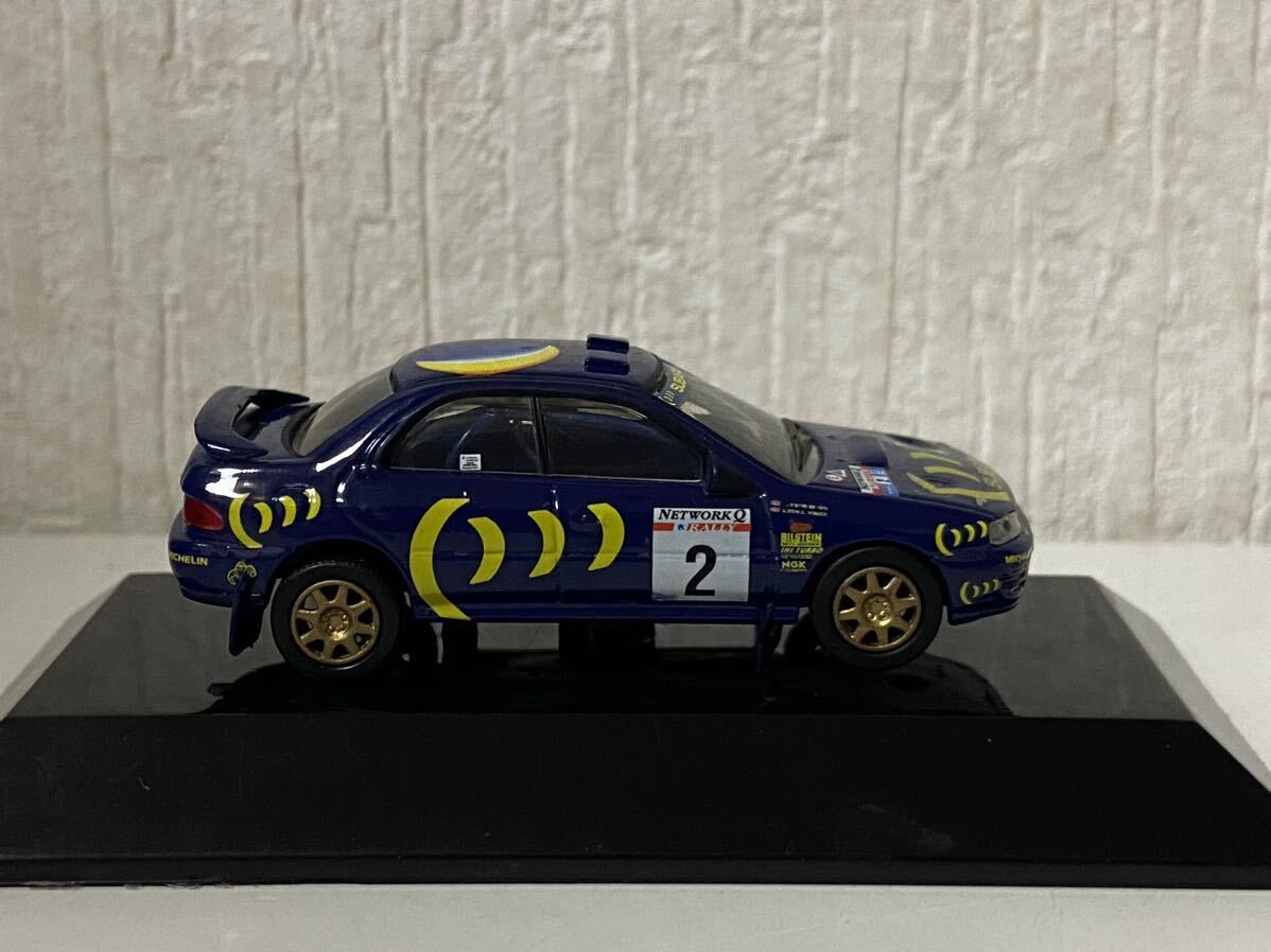 cm's 1/64 スバル インプレッサ WRX RAC C.Sainz #2 SUBARU IMPREZA ラリーカー_画像3