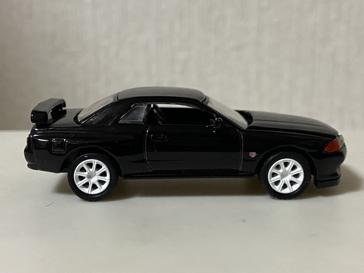 タルガ タッカー チューンドR 1/64 日産 スカイライン R32 GT-R ブラックパール ワークス XC8 ホワイト NISSAN SKYLINE WORKS_画像5