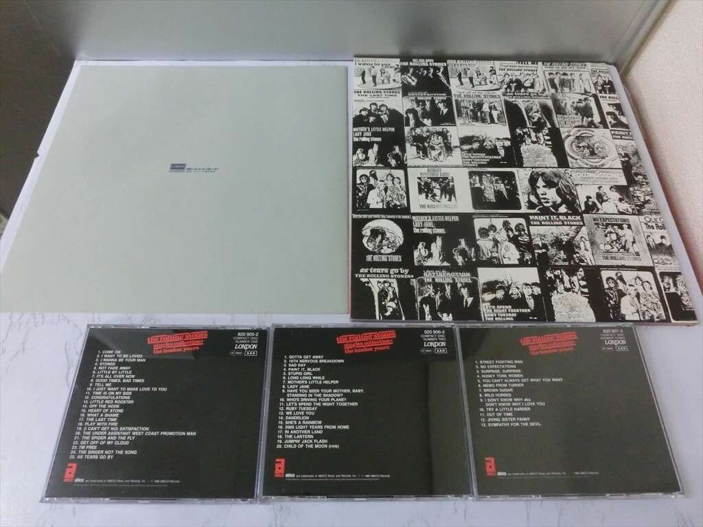 BO【HH-026】【80サイズ】▲ザ・ローリング・ストーンズ/Singles Collection：The London Years/3CD/洋楽の画像4