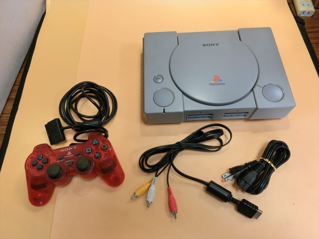 [HW94-70][80 size ]^PS PlayStation SCPH-7000 body set / game machine / electrification possible / junk treatment /* scratch * dirt have 