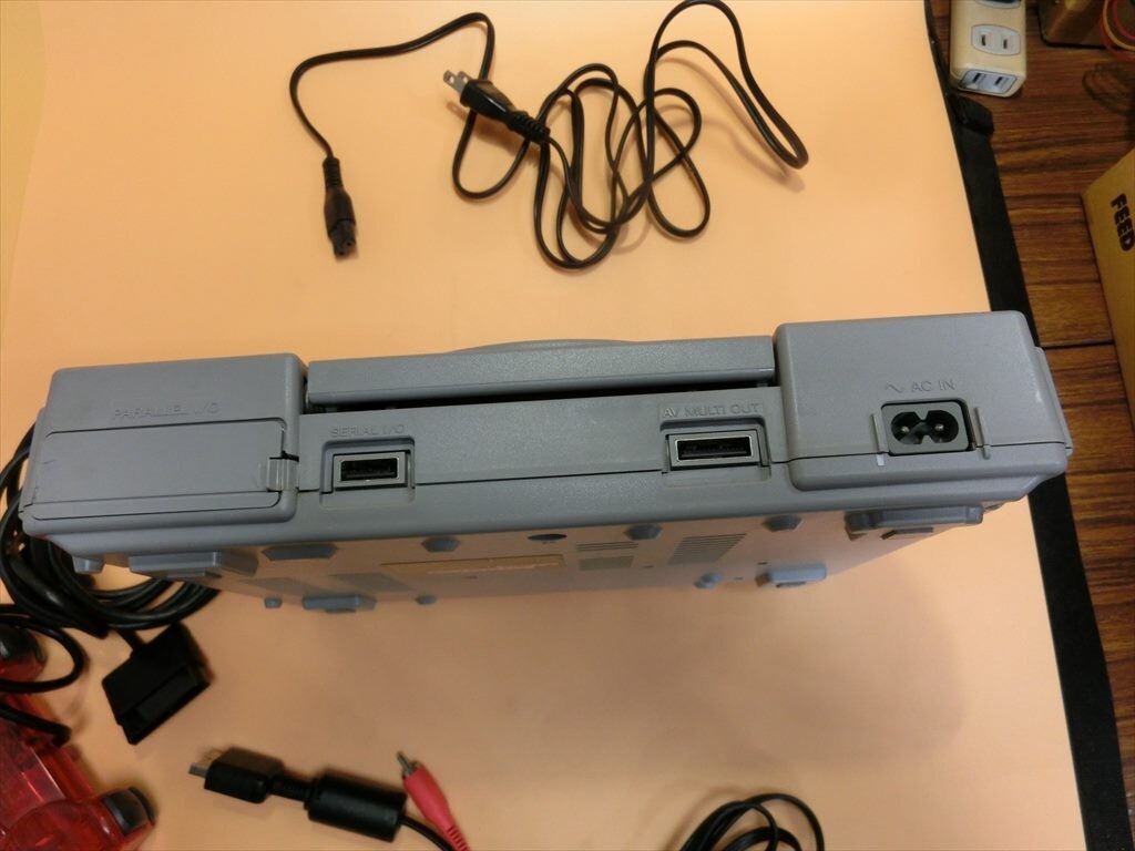 [HW94-70][80 size ]^PS PlayStation SCPH-7000 body set / game machine / electrification possible / junk treatment /* scratch * dirt have 