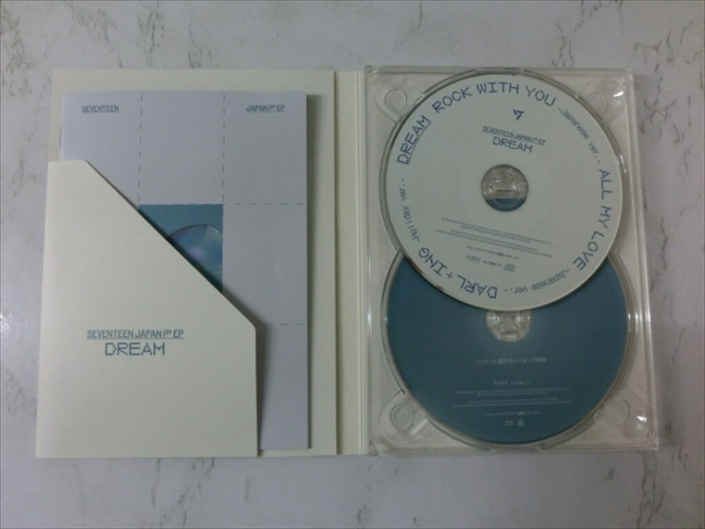MC【V00-160】【送料無料】SEVENTEEN/DREAM/CARAT盤/2枚組/CD+Blu-ray/K-POP_画像2