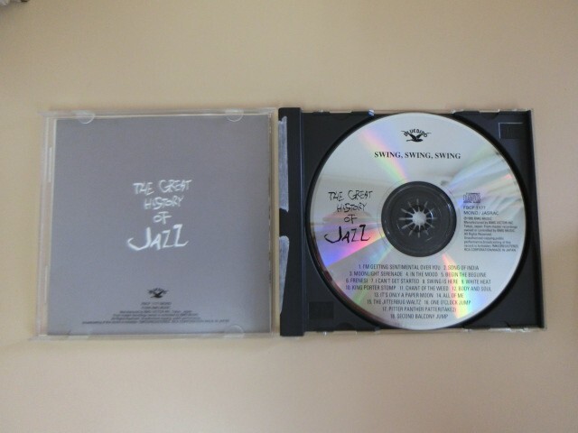 G【KC2-83】【送料無料】THE GREAT HISTORY OF JAZZ CD/ジャズ/ケース破損アリ_画像3