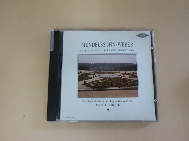 G【KC3-41】【送料無料】MENDELSSOHN WEBER Ein Sommernachtstraum CD/クラシック 全12曲収録_画像1
