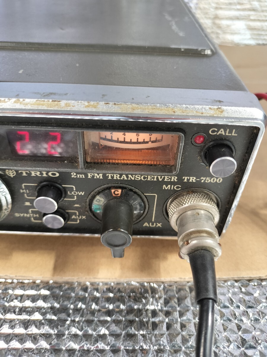アマチュア 無線 　TRIO TR-7500_画像9