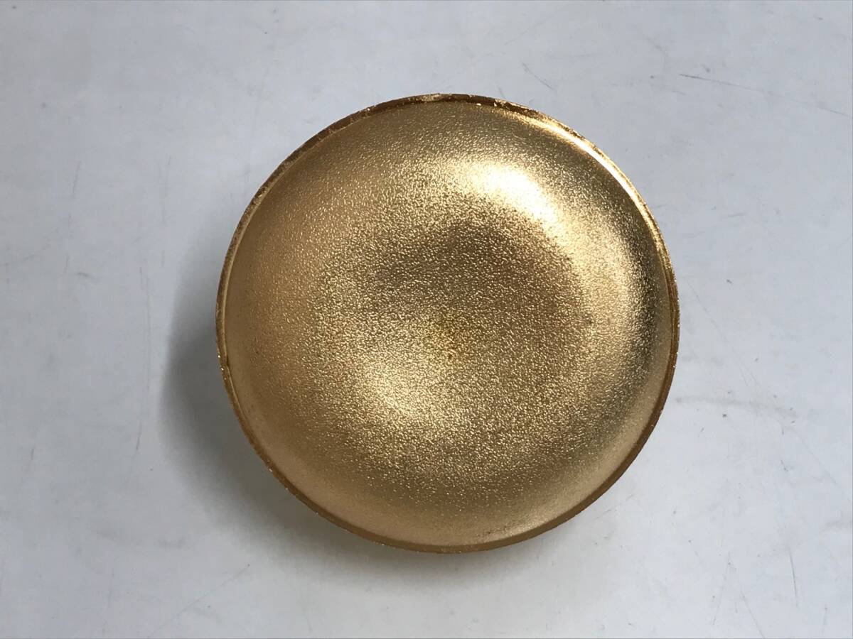 ★中古品★ 黄金茶釜 文福茶釜 鳳凰 金メッキ 24KGP 置物 縁起物 開運 ゴールド_画像5