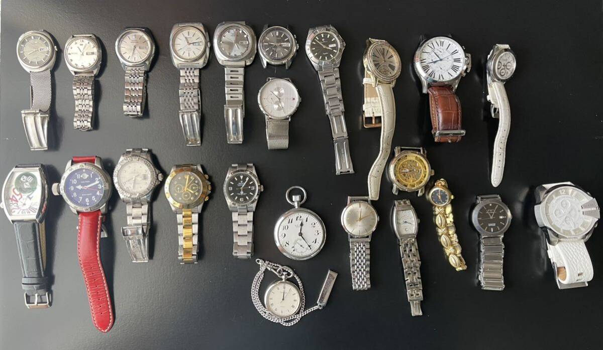  Junk часы * Seiko, Citizen, Adidas, Tecnos др. женский мужские наручные часы * работоспособность не проверялась 