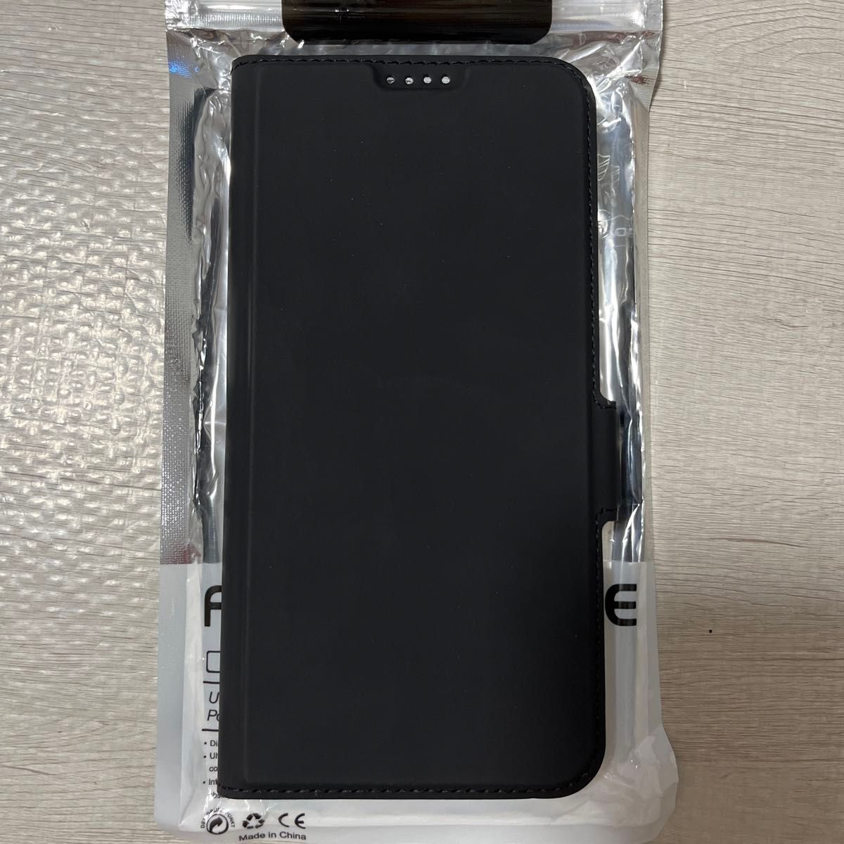 iPhone 12 Pro Max 6.7 ケース カバー 手帳型 ブラック