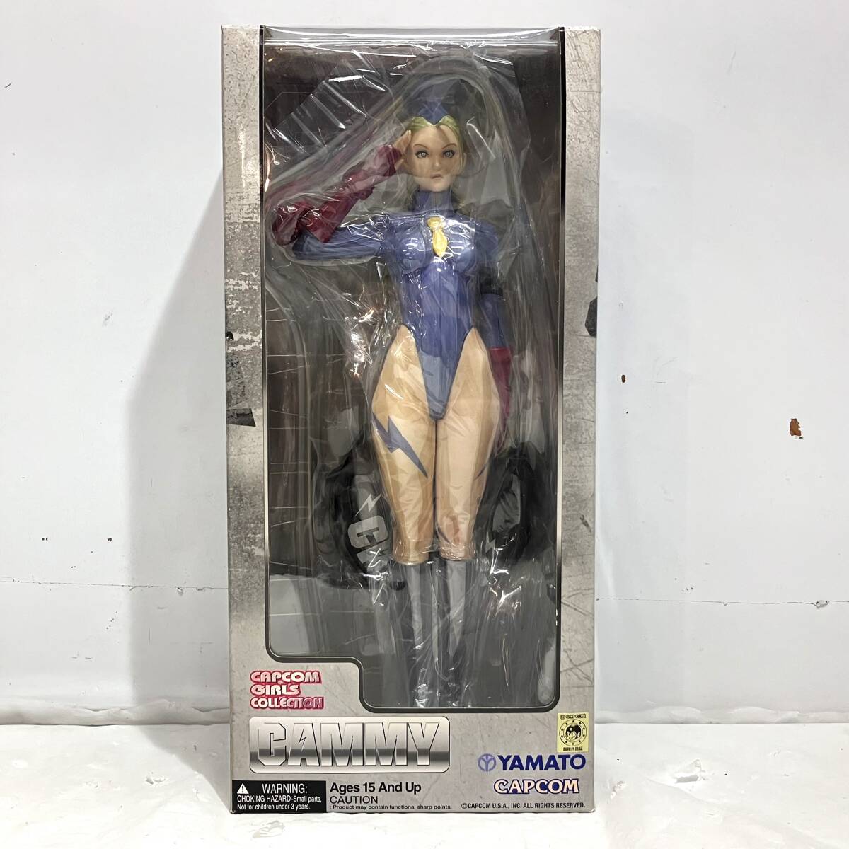 (. дерево )[ нераспечатанный ]CAPCON/ Capcom Girls Collection Street Fighter ZERO Cami CAMMY фигурка голубой ver. YAMATO...