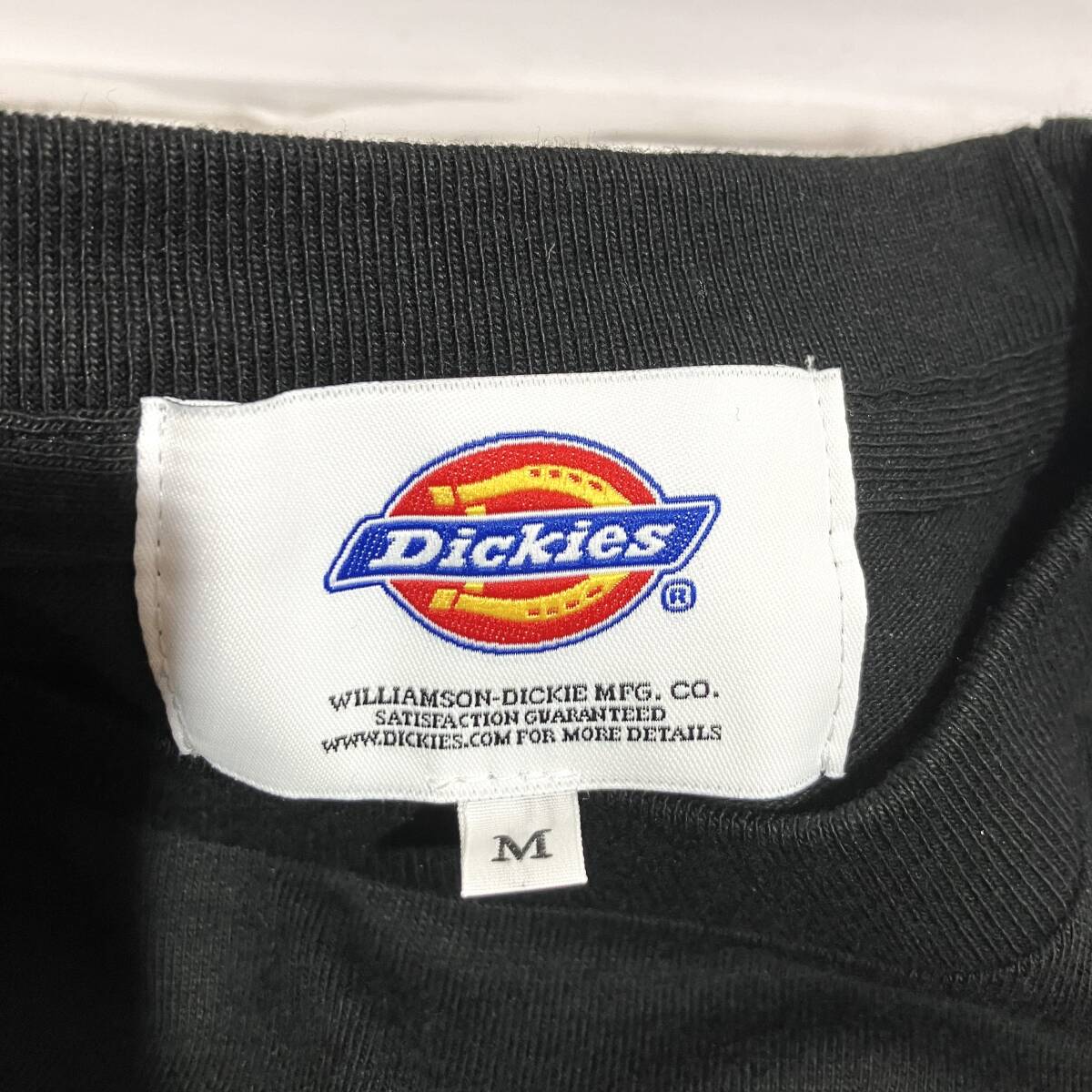 (志木)【2枚セット】美品★Dickies(ディッキーズ)×京都大作戦2017 コラボ Tシャツ ユニセックス M/L ブラック 京都の街並み 侍 _画像7