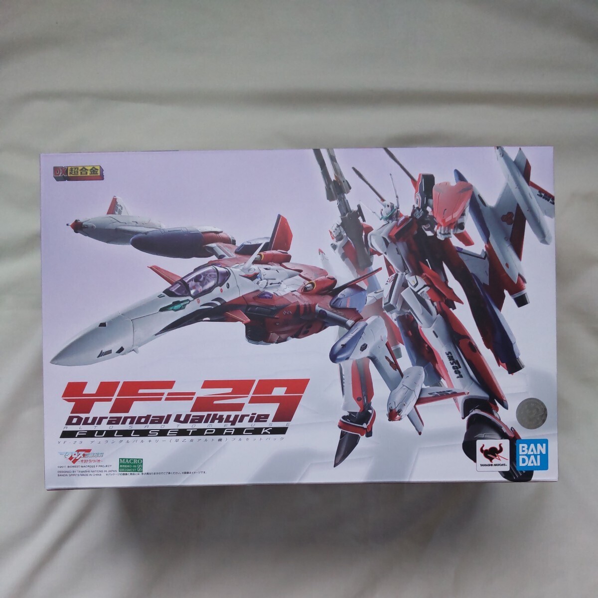 DX Chogokin YF-29te. Ran daru bar сверло -.. женщина Alto машина полный комплект упаковка новый товар нераспечатанный 