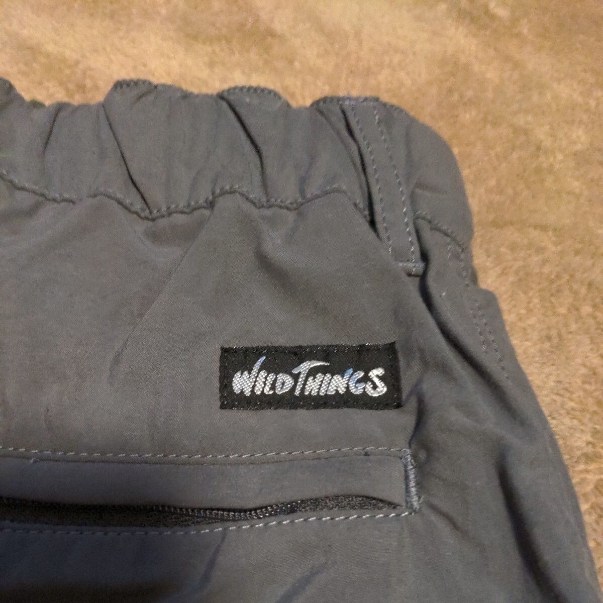 Wild Things ワイルドシングス アウトドア パンツ グレー Mサイズ相当 テパードパンツ