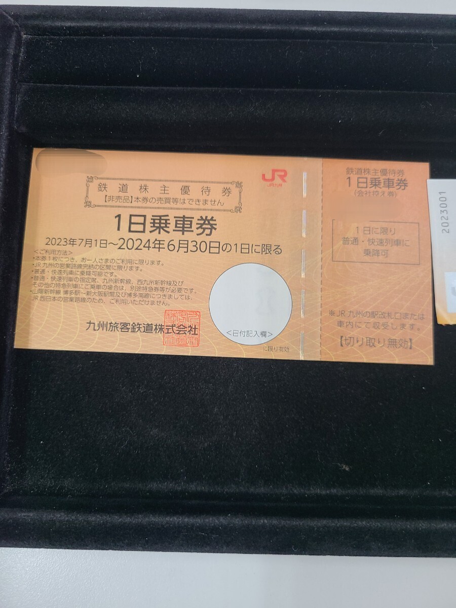 JR九州 株主優待 一日乗車券1枚 クイーンビートル一万円券 1枚の画像2
