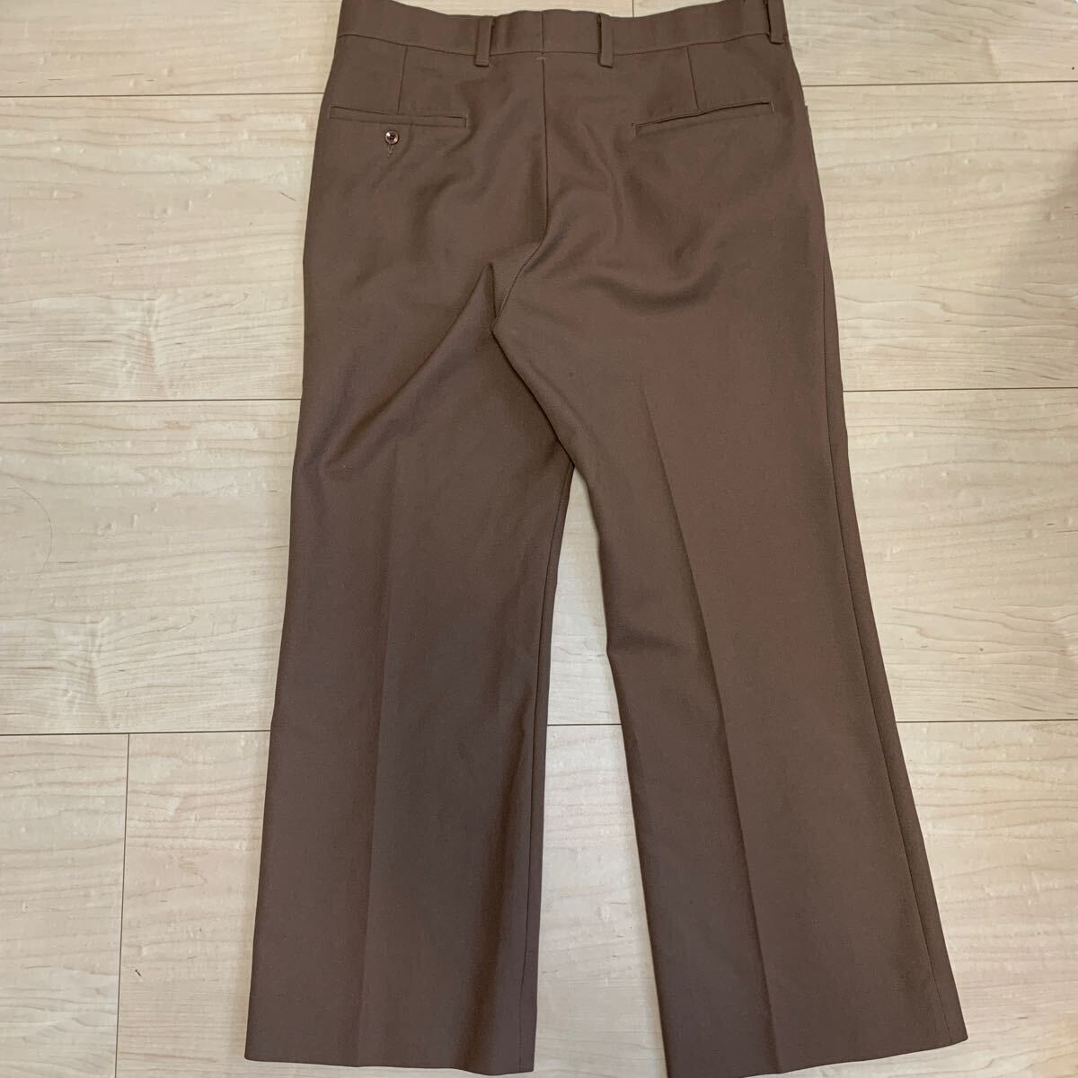 80s Levi'sリーバイス Action Slacks アクションスラックス ブラウン 美品 W34程度_画像3