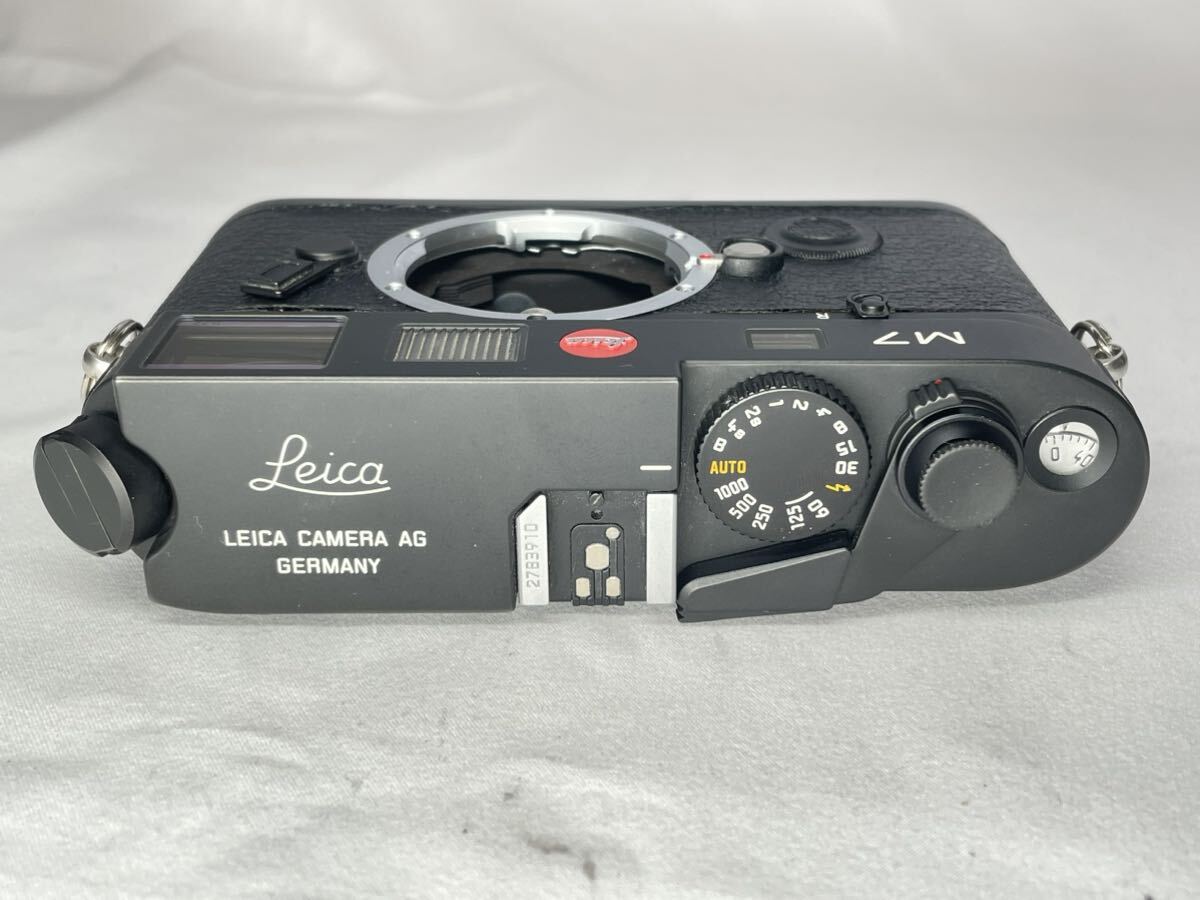 LEICA ライカ M7 0.72 ブラック レンジファインダーカメラ ボディ ジャンク C_画像7