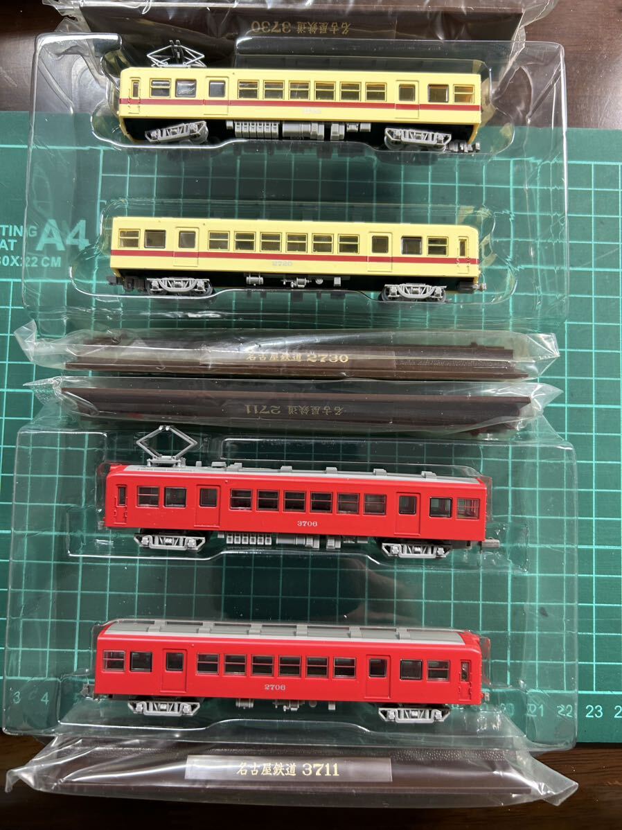  railroad collection Nagoya railroad 3700 series cream 2 both + scarlet 2 both 4 both set Tommy Tec TOMYTEC iron kore N gauge railroad . type name iron 